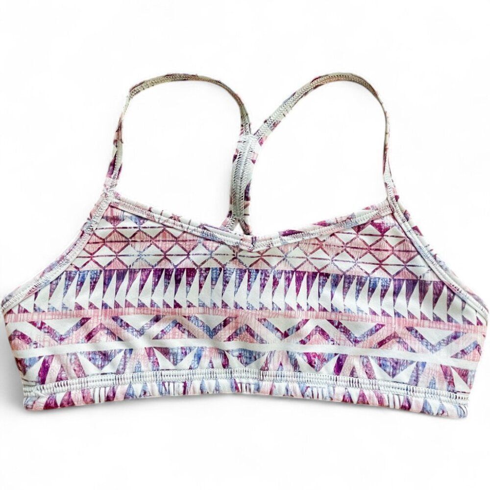 Ivivva by Lululemon Girls Drill Sports Bra Size 10